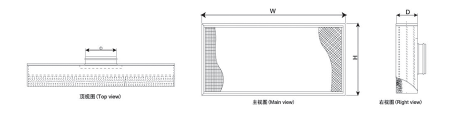 過(guò)濾器三視圖